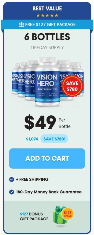 Vision Hero 6 bottles